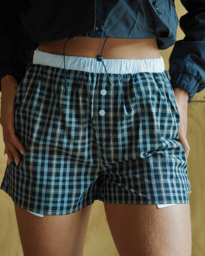 SHORTS TOSCANO BOXER DE CUADROS
