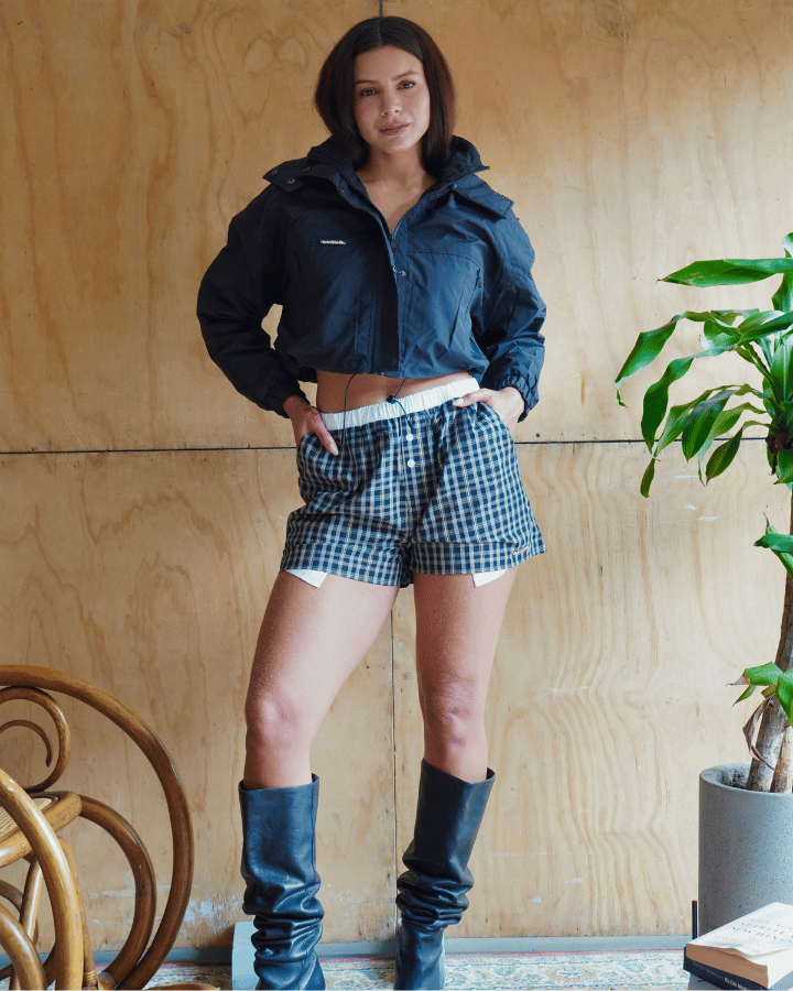 SHORTS TOSCANO BOXER DE CUADROS