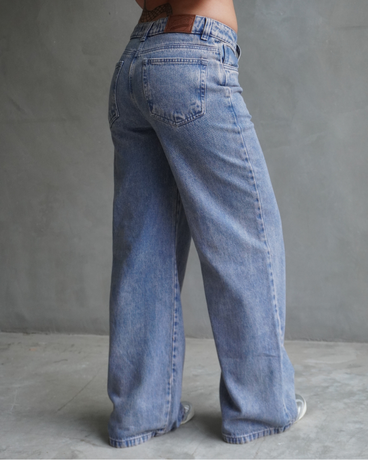JEAN ANCHO STRAIGHT COTTON CANDY WASH AZUL