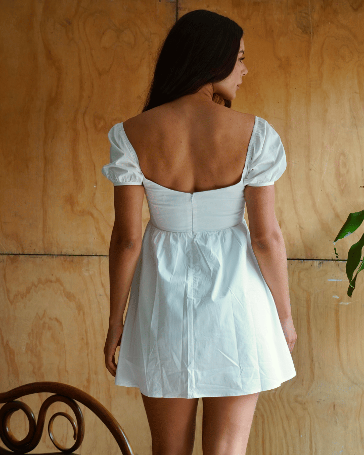 MINI VESTIDO ARIA BLANCO