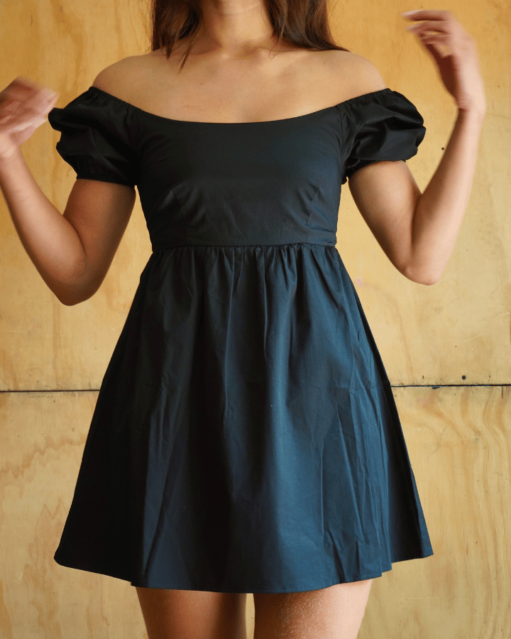 MINI VESTIDO ARIA NEGRO