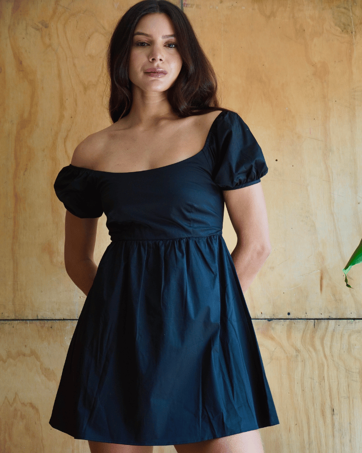 MINI VESTIDO ARIA NEGRO