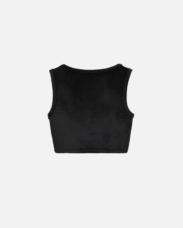 CELEIT CROP TOP LABEL NEGRO
