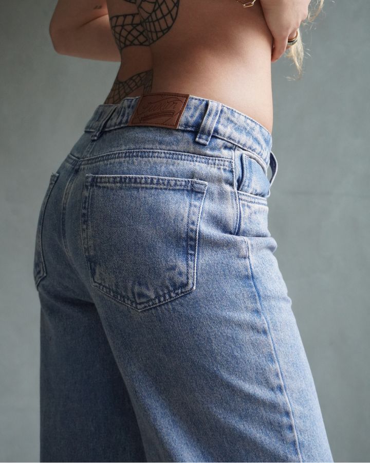 JEAN ANCHO STRAIGHT COTTON CANDY WASH AZUL