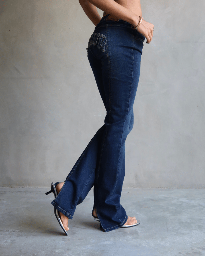 JEAN THE LEVANTACOLA COLOMBIAN JEAN AZUL OSCURO