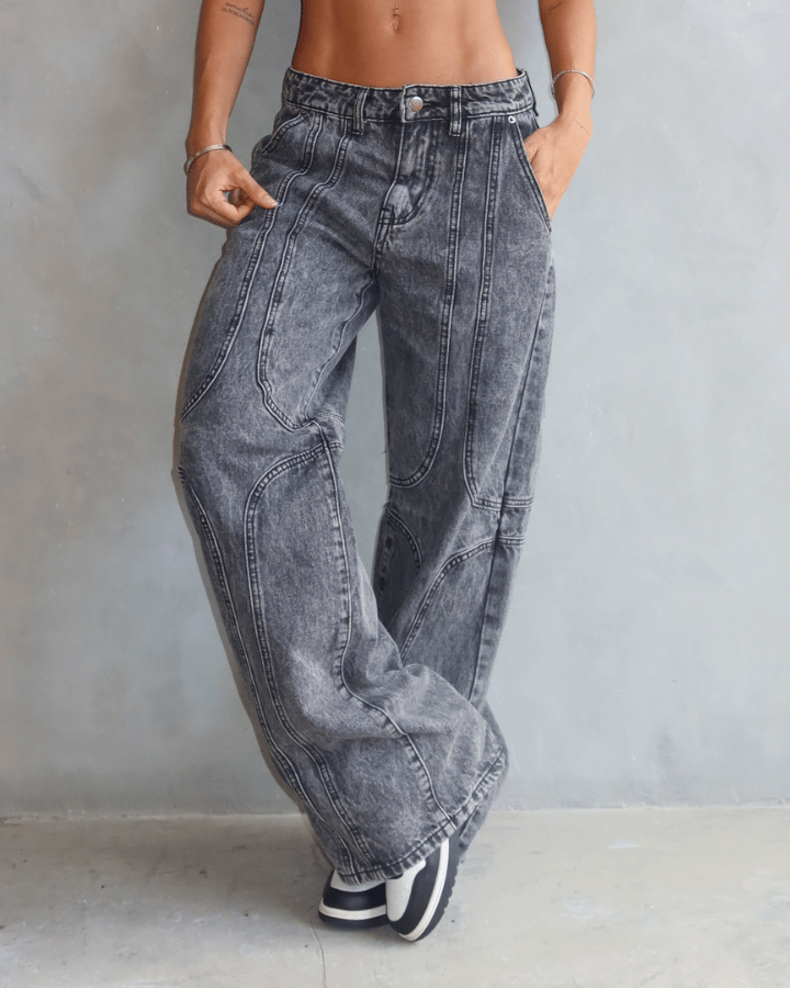 JEAN PREMIUM GILDA NEGRO WASH