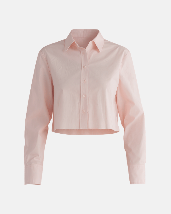 CAMISA MANGA LARGA ANTITHESIS ROSA