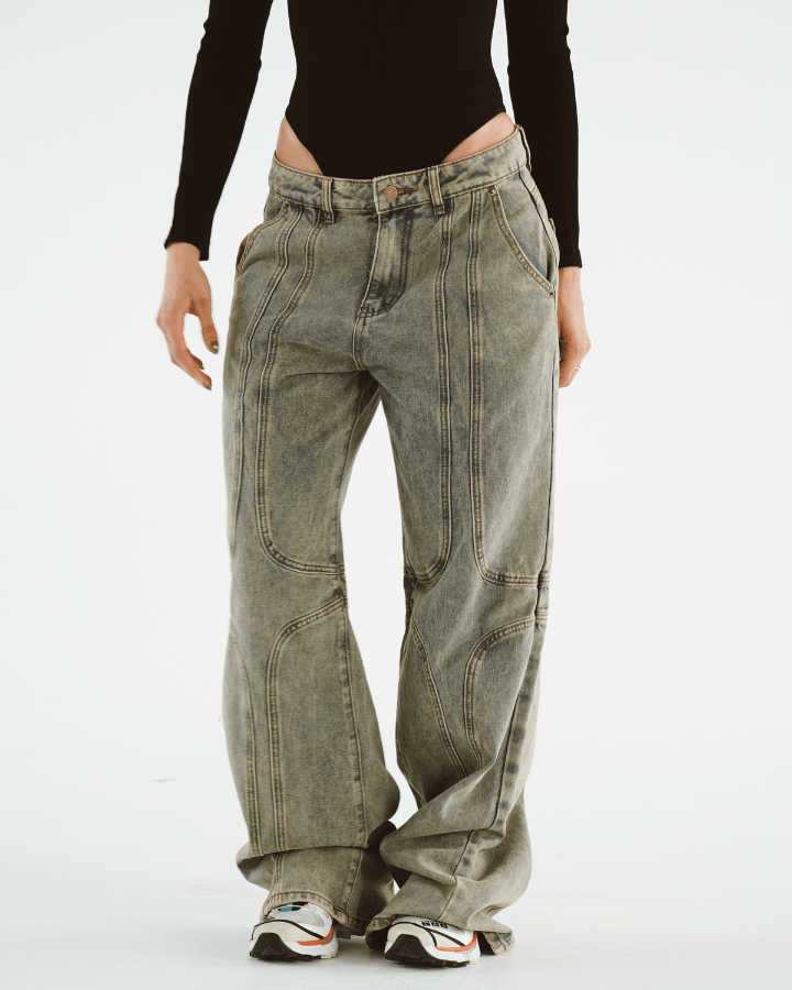 JEAN PREMIUM GILDA BEIGE WASH