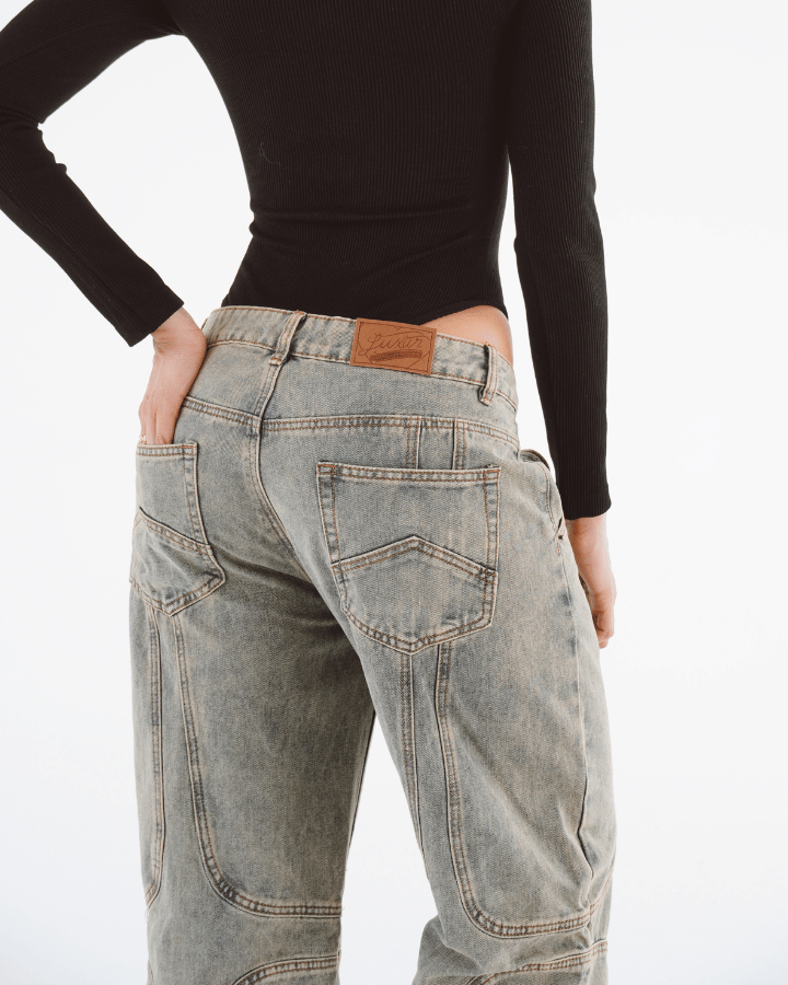 JEAN PREMIUM GILDA BEIGE WASH