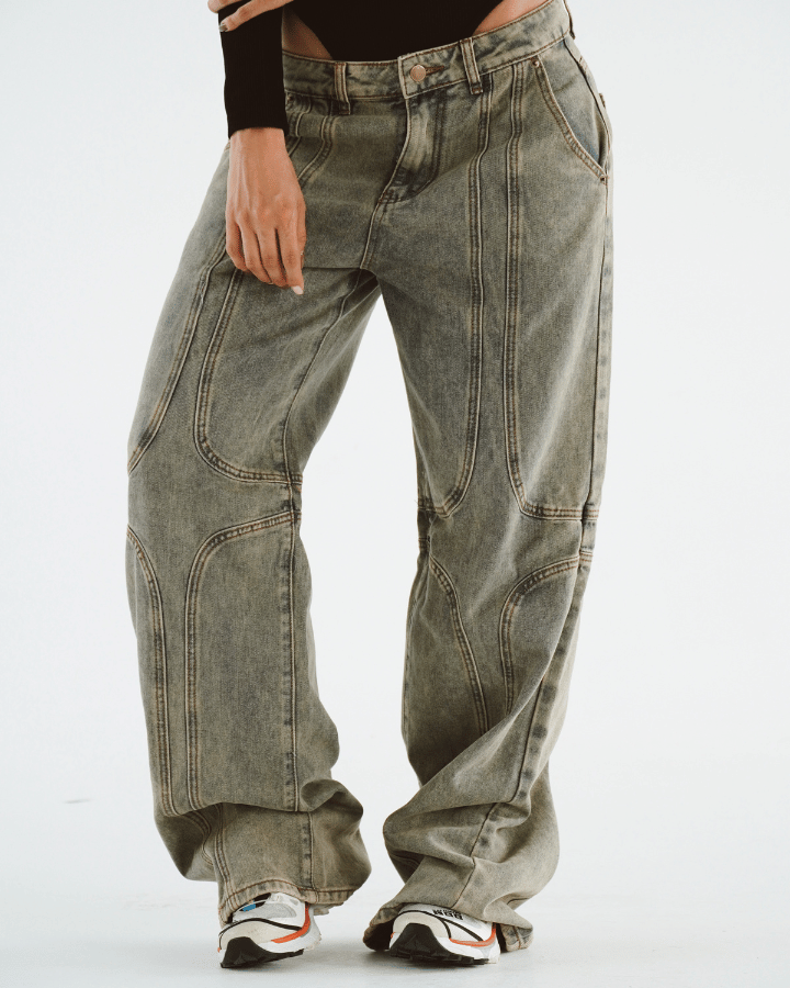 JEAN PREMIUM GILDA BEIGE WASH