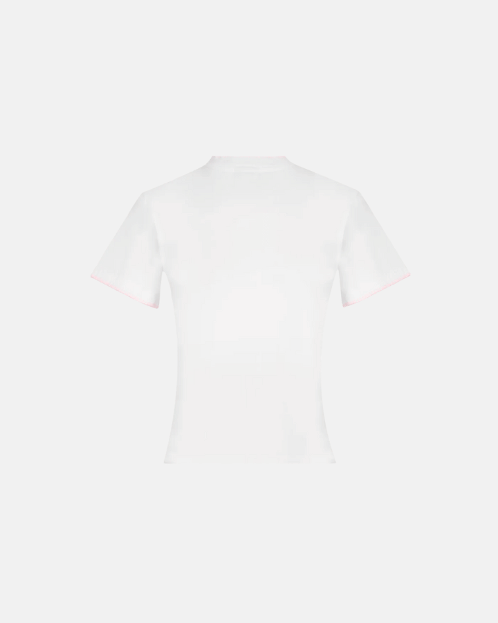 CELEIT CAMISETA SARDINE BLANCO/ROSA