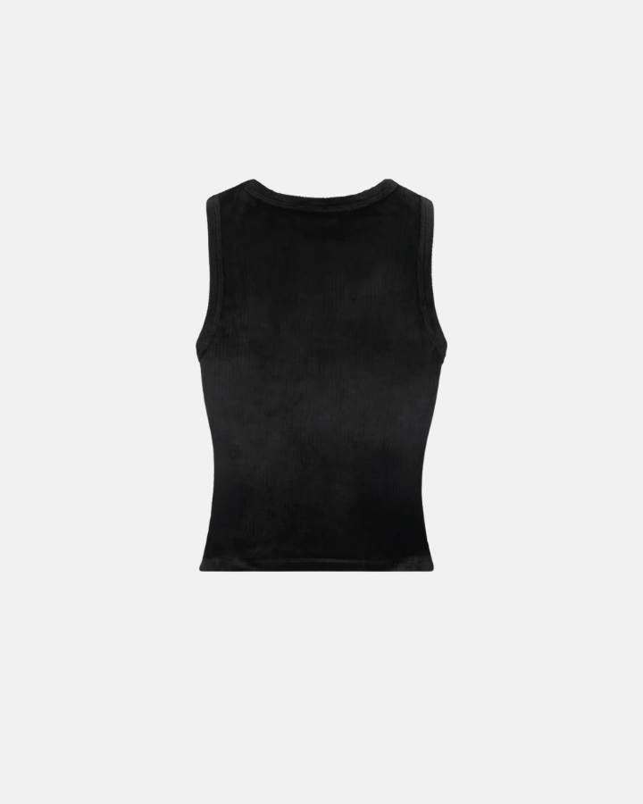 CELEIT EMBOSSING TANK TOP NEGRO