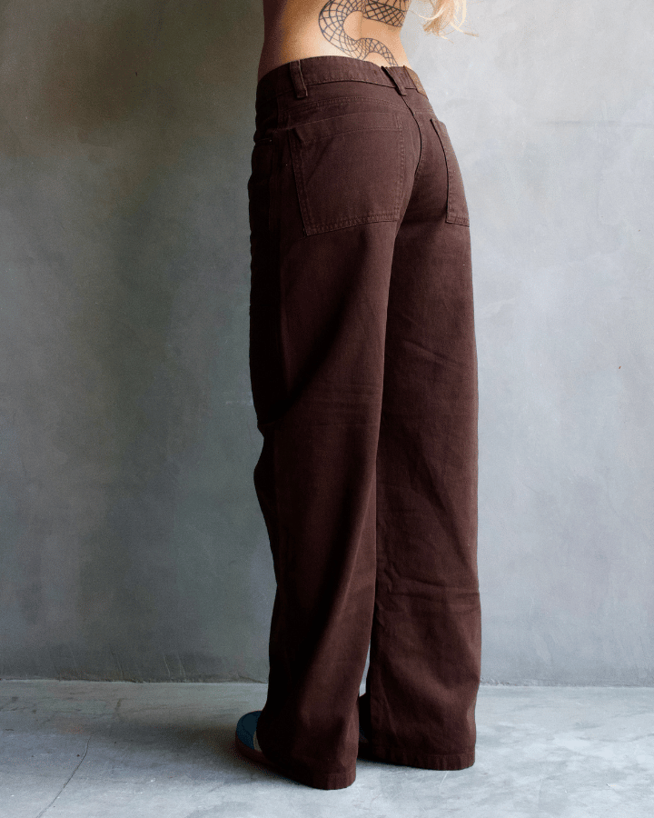 JEAN ANCHO CARGO CARPENTER CAFÉ