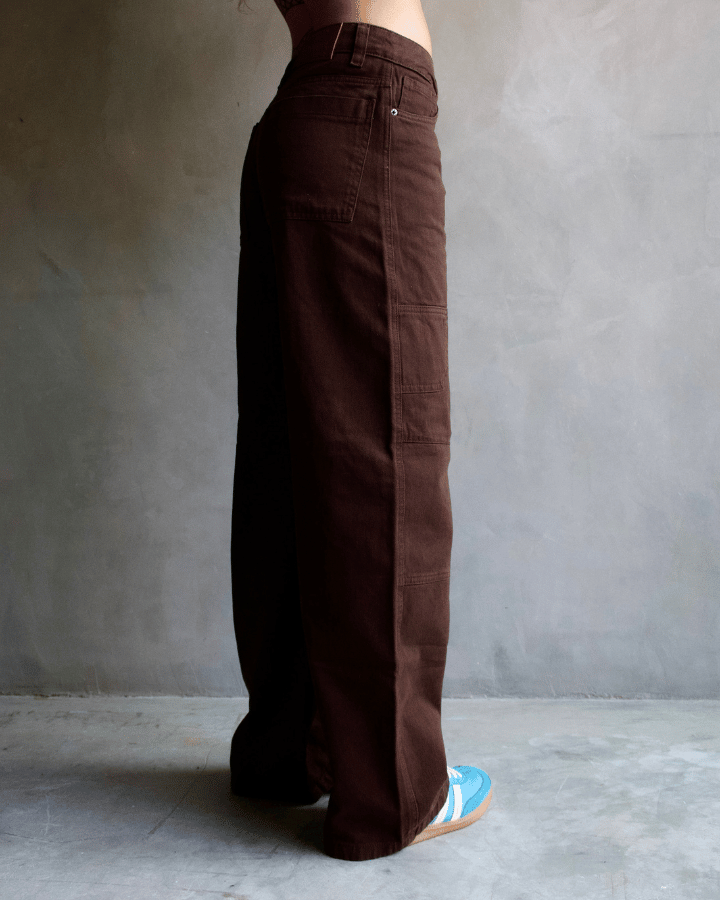 JEAN ANCHO CARGO CARPENTER CAFÉ