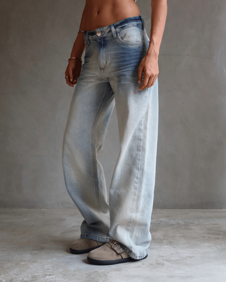 JEAN RELAXED FIT SANBLAS VAINILLA AZUL