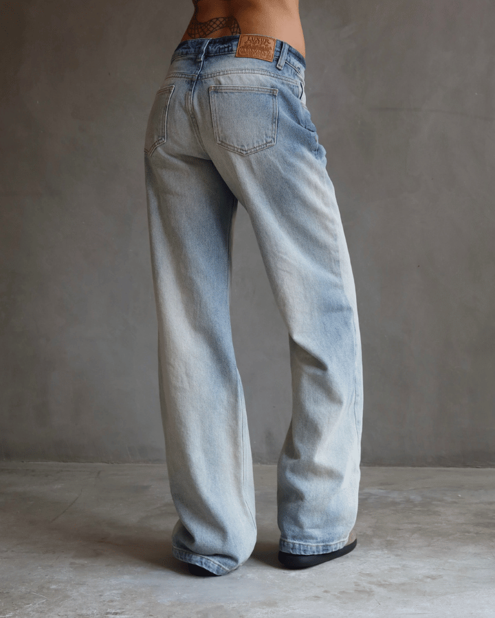 JEAN RELAXED FIT SANBLAS VAINILLA AZUL