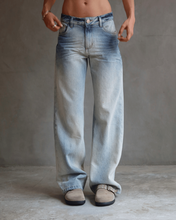 JEAN RELAXED FIT SANBLAS VAINILLA AZUL