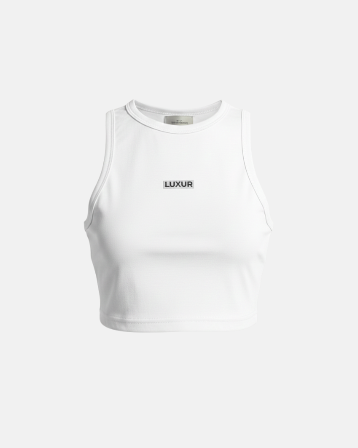 LUXUR BABY TANK TOP BLANCO