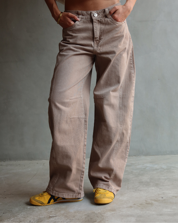 JEAN SCULPTED FIT BEIGE