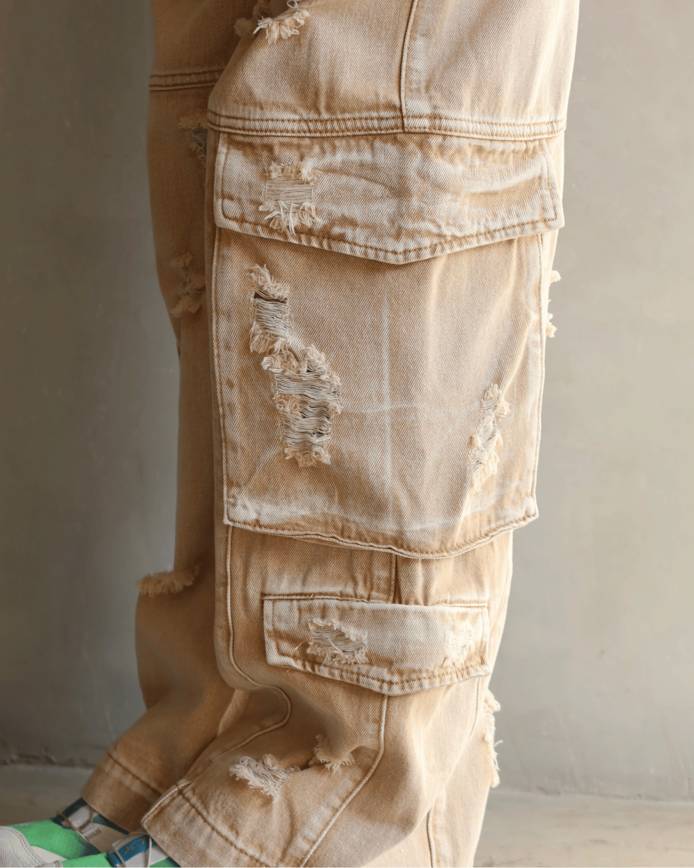 JEAN PREMIUM CARGO DESTROYED NUDE
