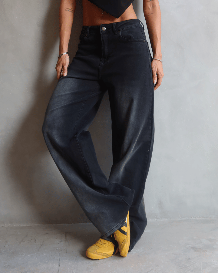 JEAN PREMIUM DENIM CRAWFORD LAVADO NEGRO