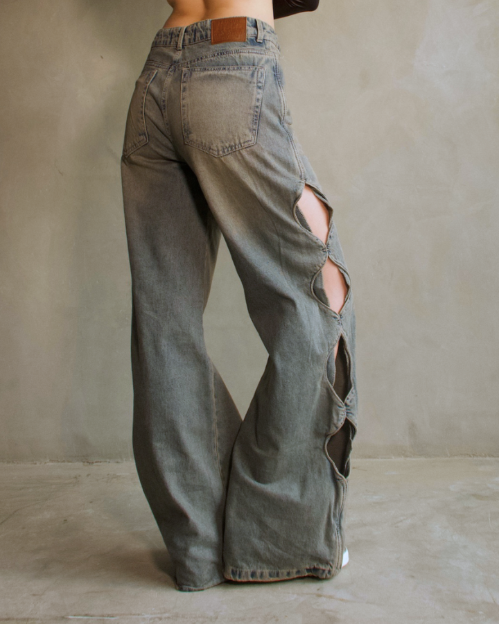 JEAN HOOPS STRAIGHT FIT AZUL VINTAGE