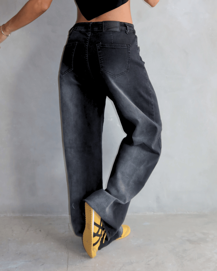 JEAN PREMIUM DENIM CRAWFORD LAVADO NEGRO