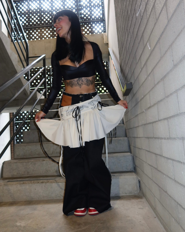 CEMADIER JEAN CON FALDA LAMB