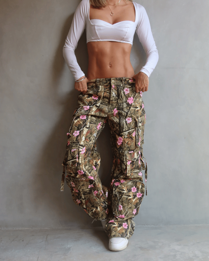 PANTALÓN PREMIUM CARGO CAMUFLADO TOKYO ANCHO