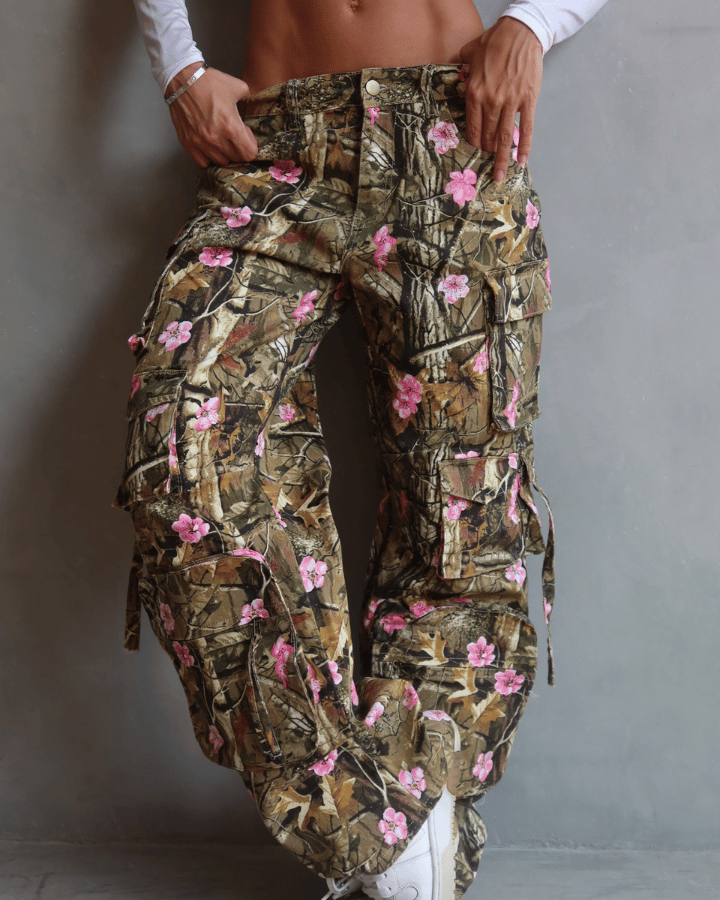 PANTALÓN PREMIUM CARGO CAMUFLADO TOKYO ANCHO