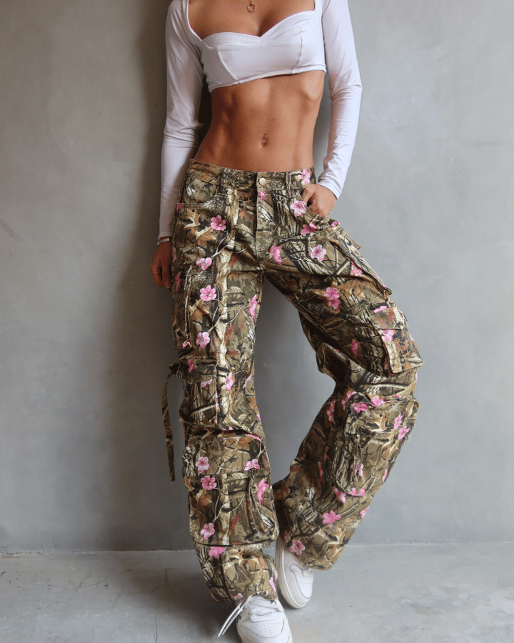 PANTALÓN PREMIUM CARGO CAMUFLADO TOKYO ANCHO