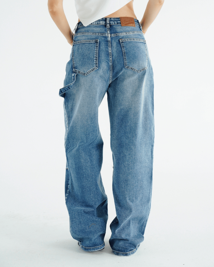 JEAN PREMIUM BARREL AZUL