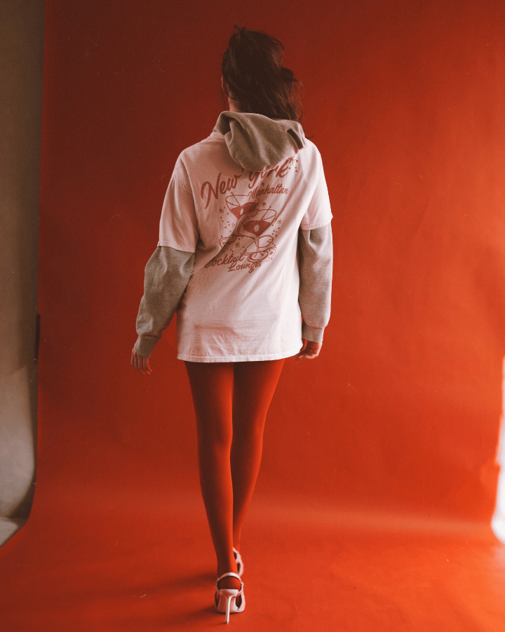 NEW YORK CAMISETA ROSA