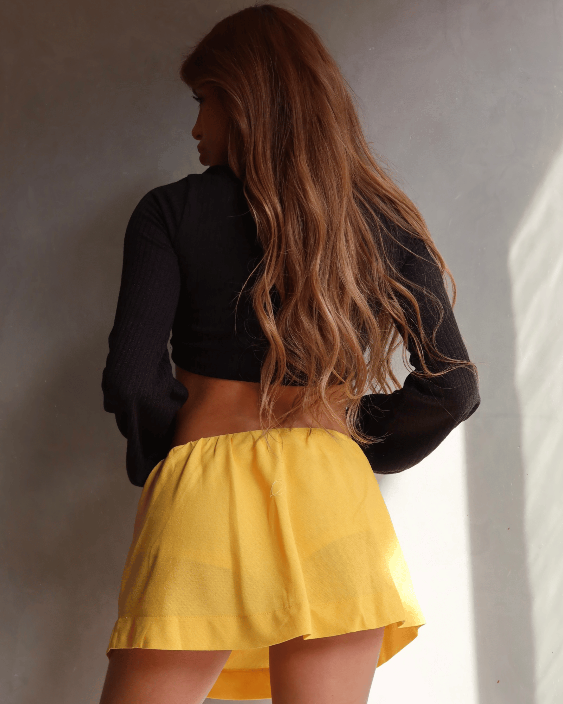 MICROFALDA SPORTY AMARILLA