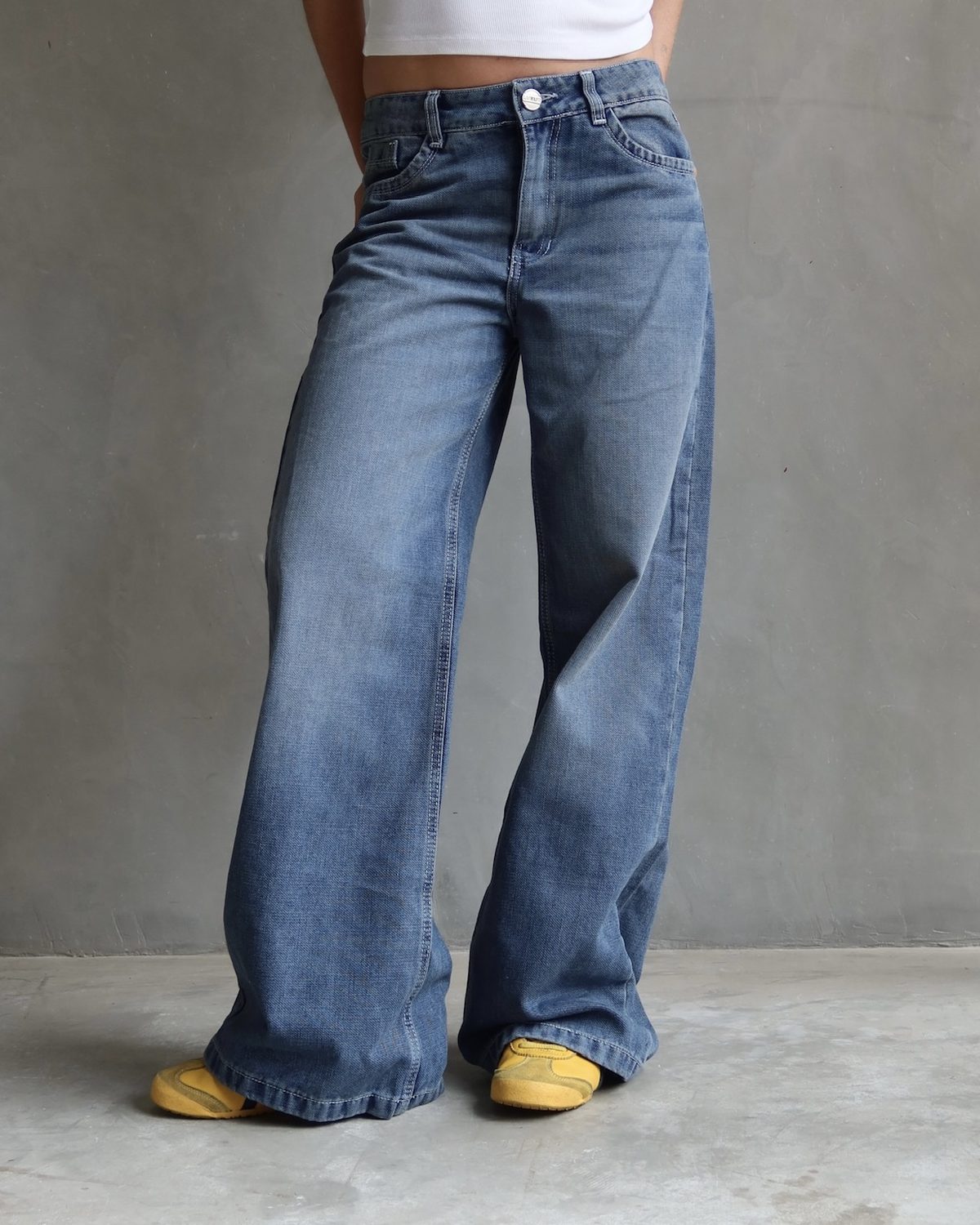 JEAN WIDE LEG FIT AZUL MEDIO WASHED