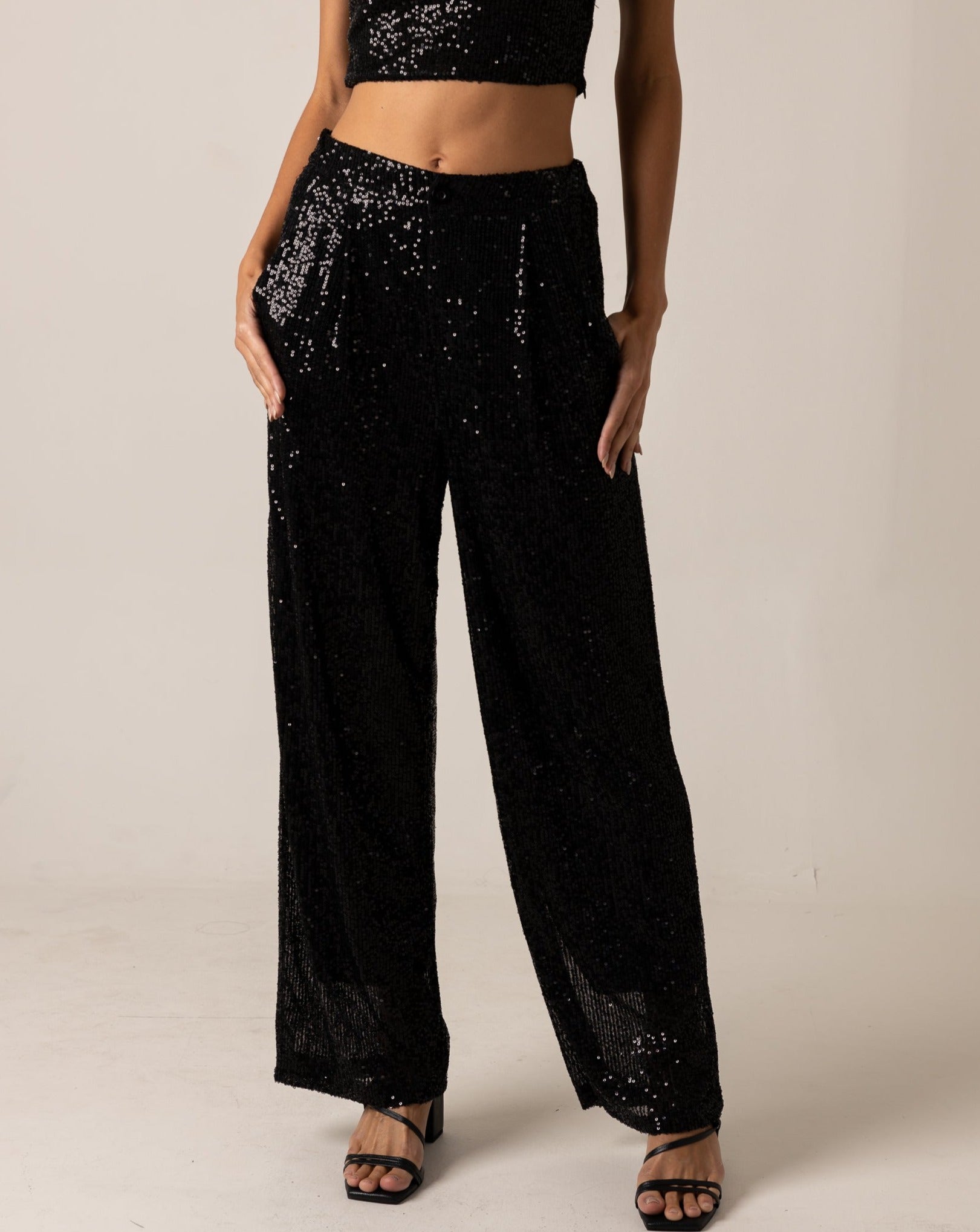 PANTALONES CALLOWAY SPARKLE NEGRO