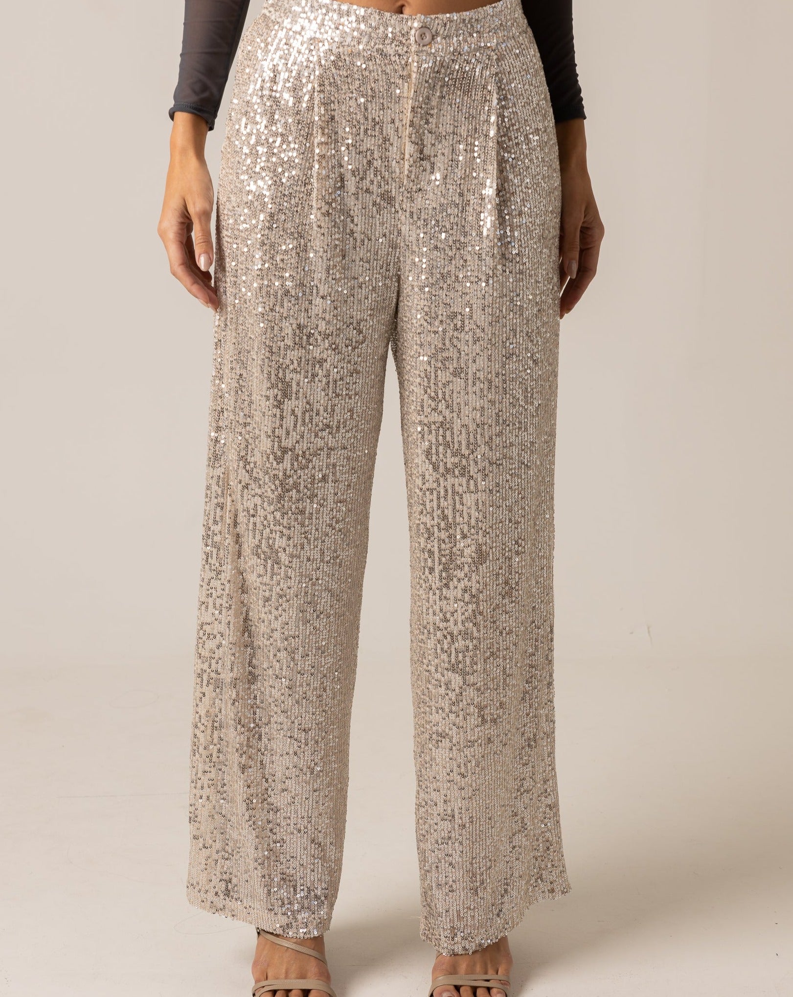 PANTALONES CALLOWAY SPARKLE NUDE