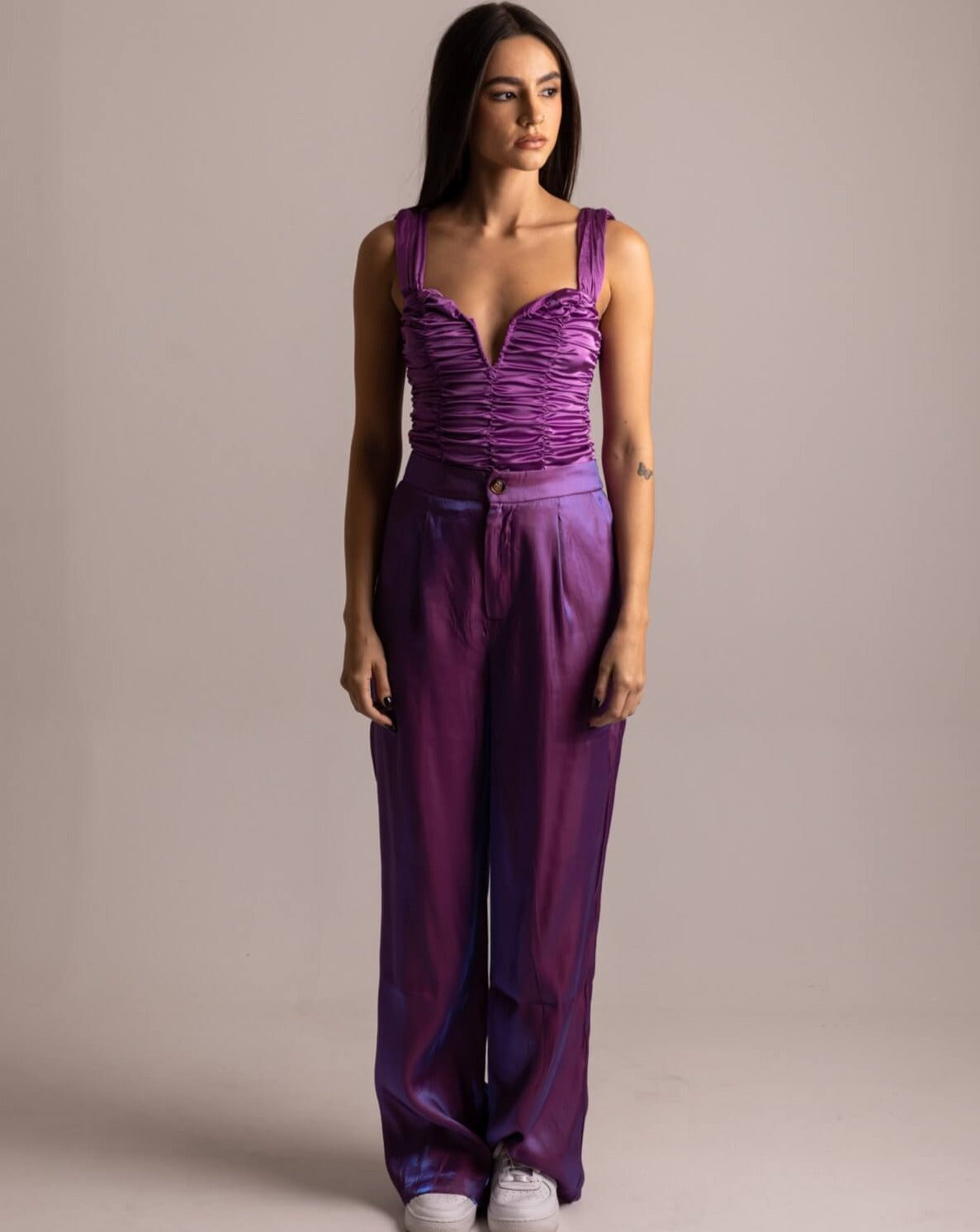 PANTALÓN IRIS IRIDISCENTE MORADO