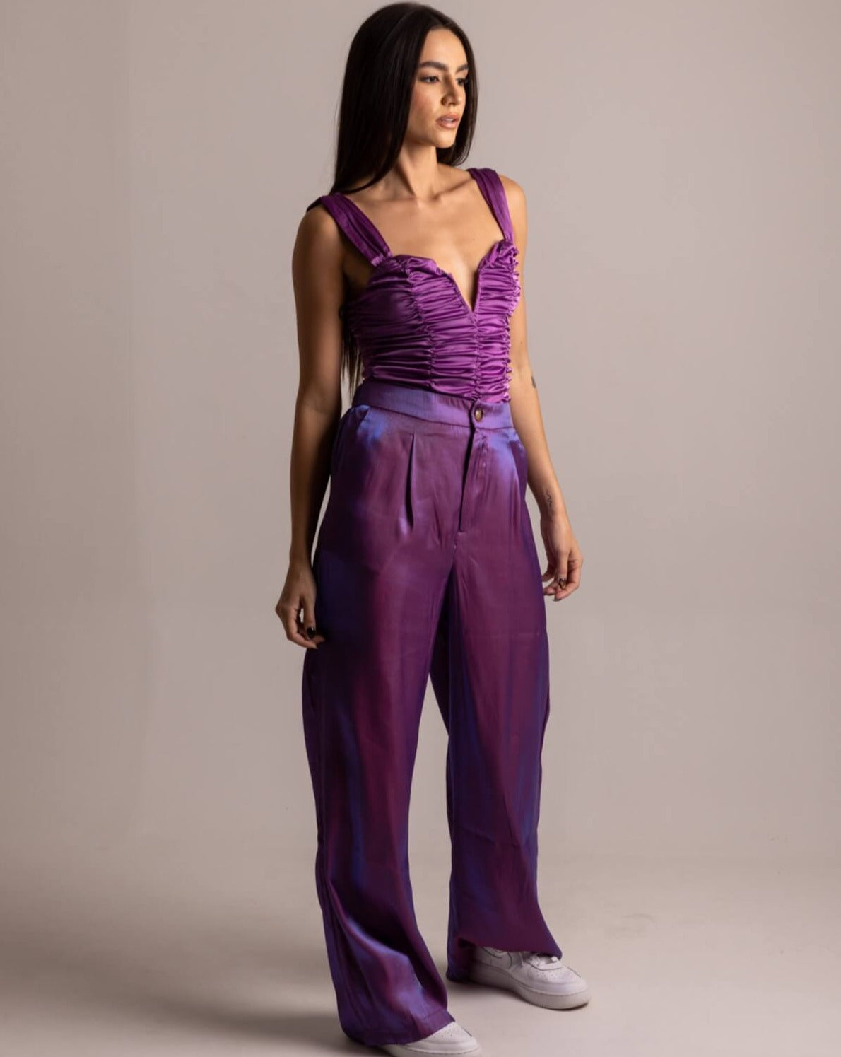 PANTALÓN IRIS IRIDISCENTE MORADO
