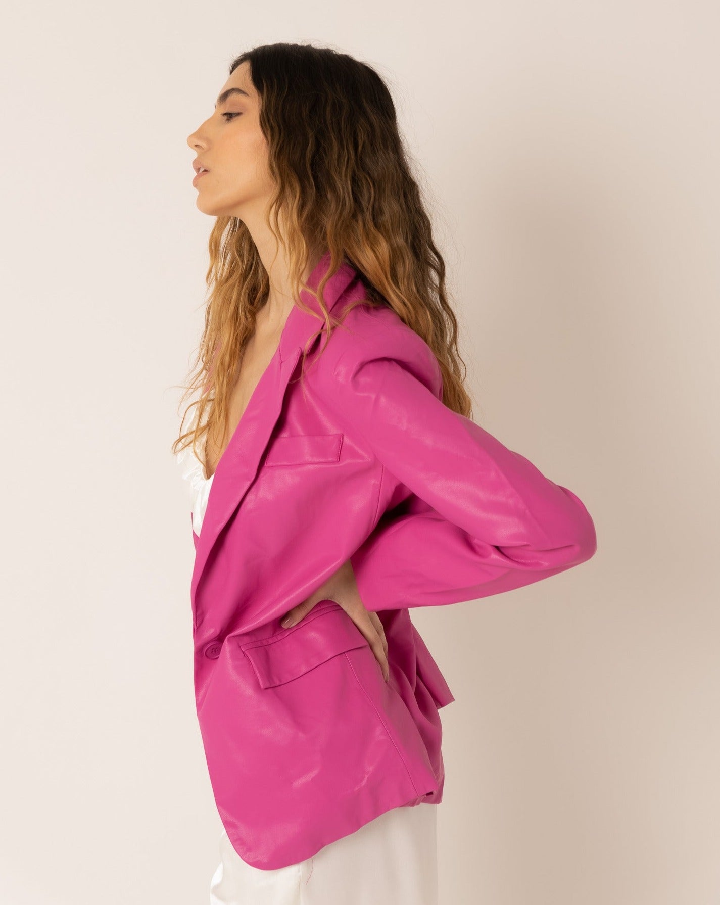 BLAZER MACARENA ROSA