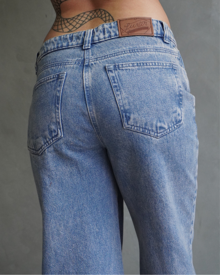 JEAN ANCHO STRAIGHT COTTON CANDY WASH AZUL