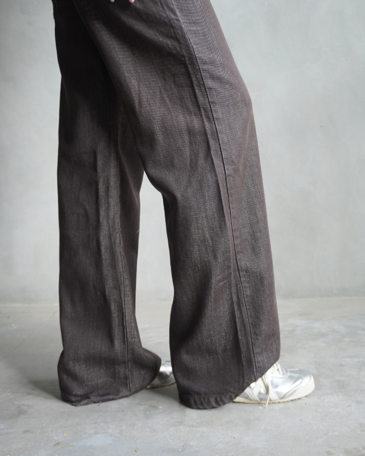 JEAN RECTO LIVIANO STELLAR LUREX BRILLANTE CAFÉ