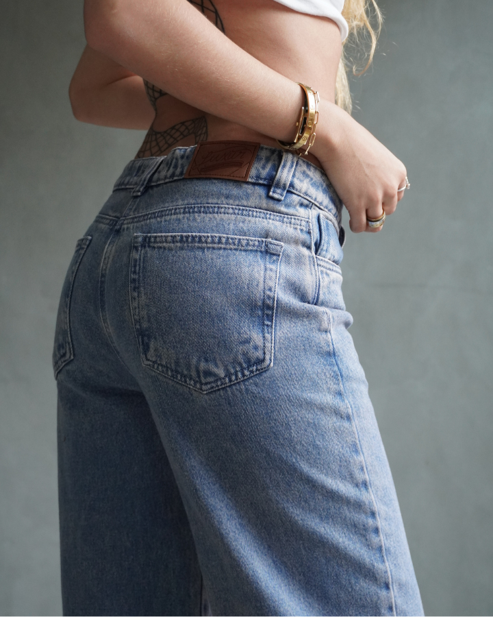 JEAN ANCHO STRAIGHT COTTON CANDY WASH AZUL