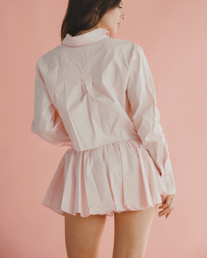 MINI FALDA ANTITHESIS CONTRASTE ROSA