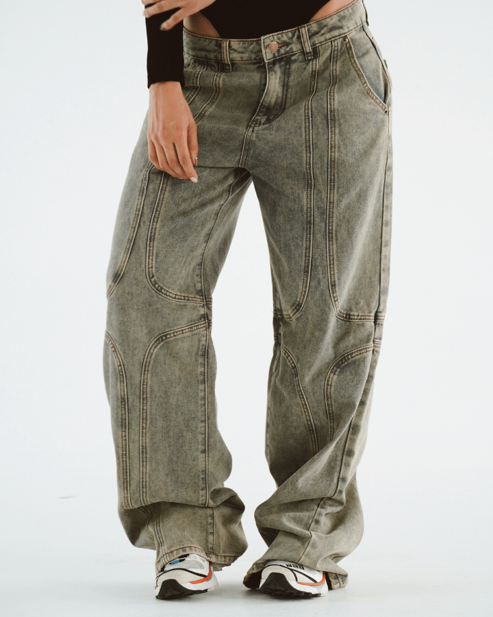 JEAN PREMIUM GILDA BEIGE WASH