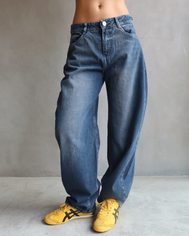 JEAN SCULPTED FIT AZUL OSCURO