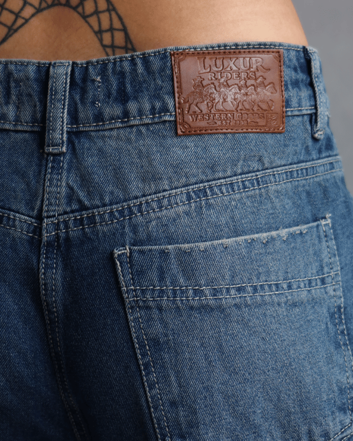 JEAN SCULPTED FIT AZUL OSCURO