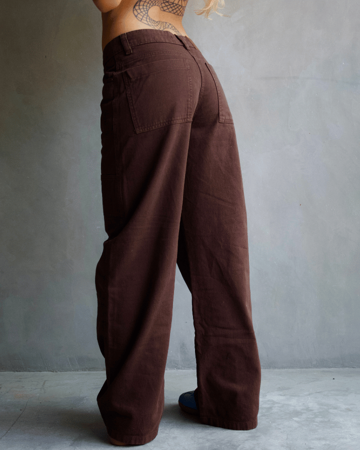 JEAN ANCHO CARGO CARPENTER CAFÉ