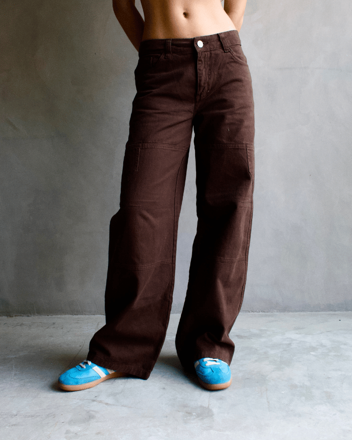 JEAN ANCHO CARGO CARPENTER CAFÉ