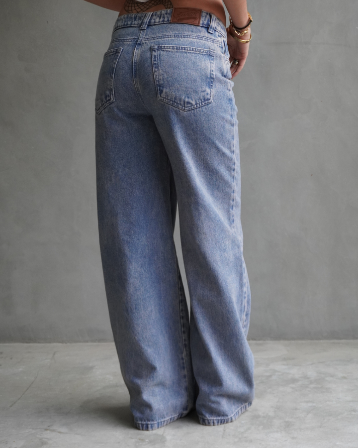 JEAN ANCHO STRAIGHT COTTON CANDY WASH AZUL